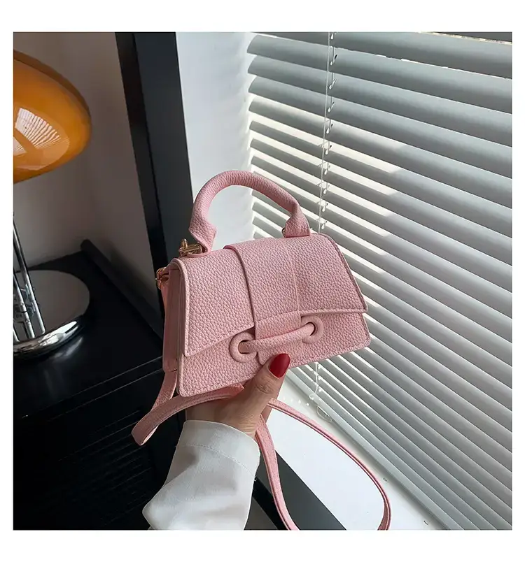 Pink French Style Mini Handbag for Women — feature 19