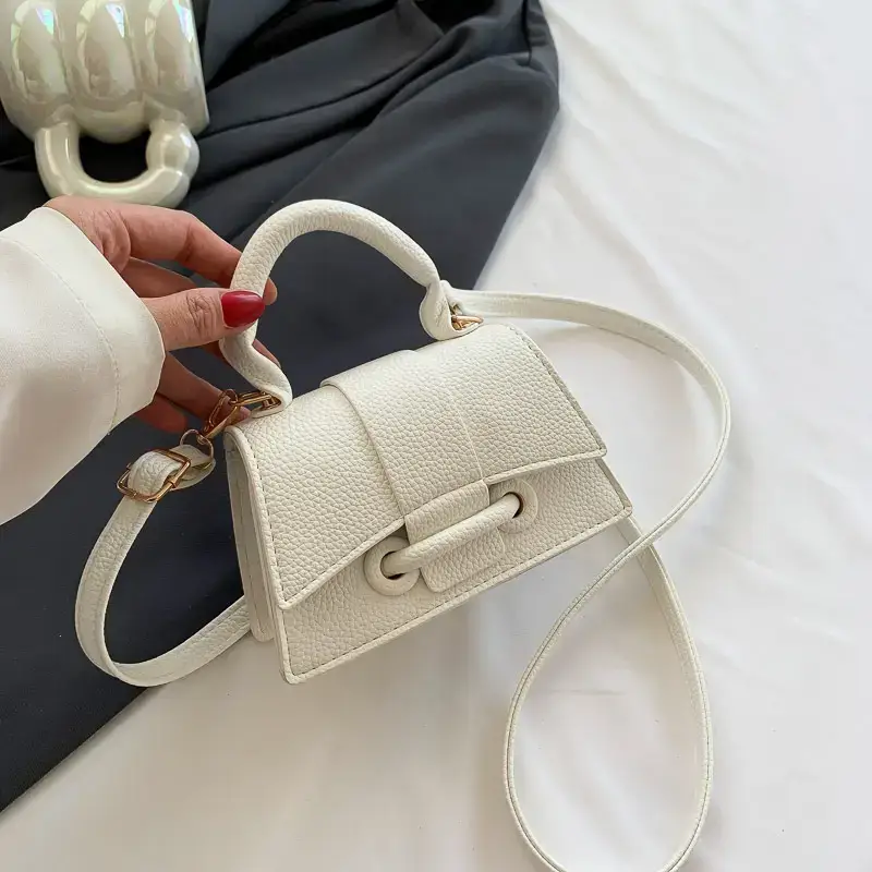 Pink French Style Mini Handbag for Women - Image 2