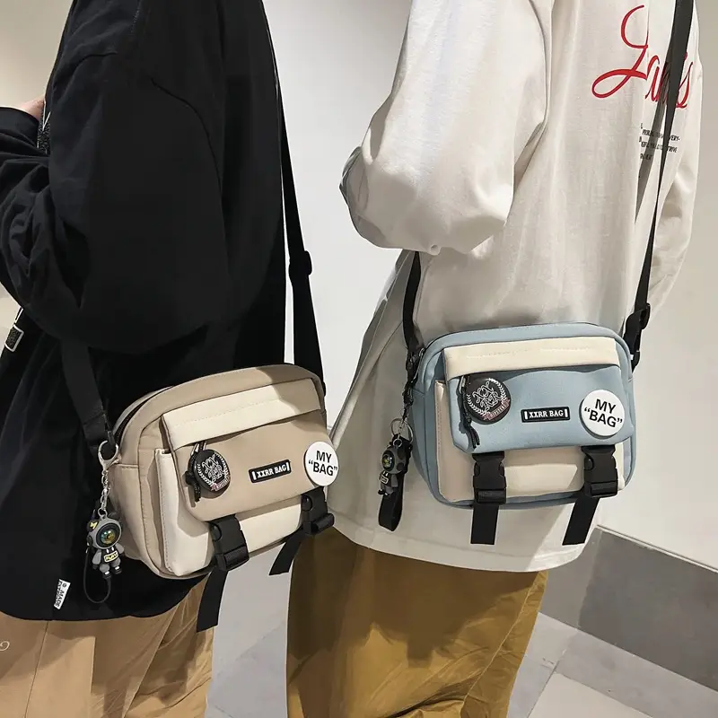 Japanese Street Tooling Crossbody Bag for Men