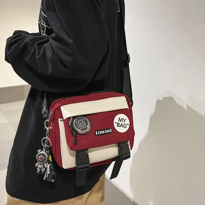 Japanese Street Tooling Crossbody Bag for Men
