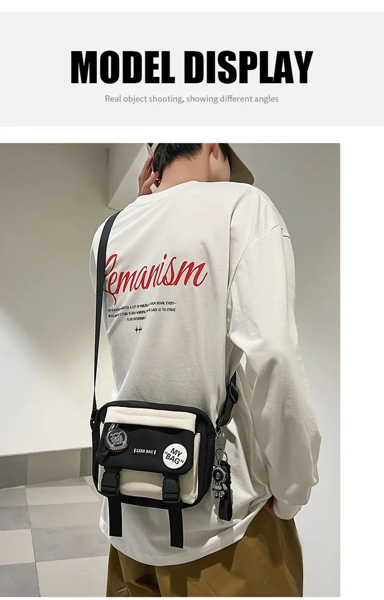Japanese Street Tooling Crossbody Bag for Men — feature 10