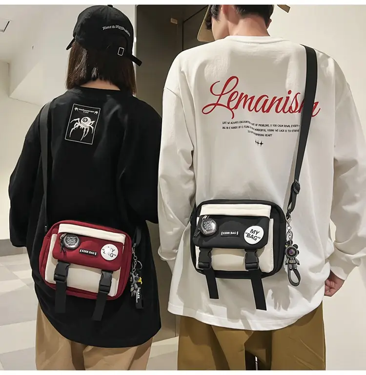 Japanese Street Tooling Crossbody Bag for Men — feature 28
