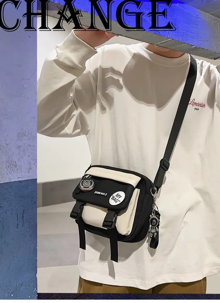 Japanese Street Tooling Crossbody Bag for Men — feature 3