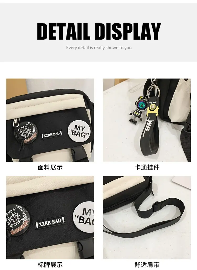 Japanese Street Tooling Crossbody Bag for Men — feature 83