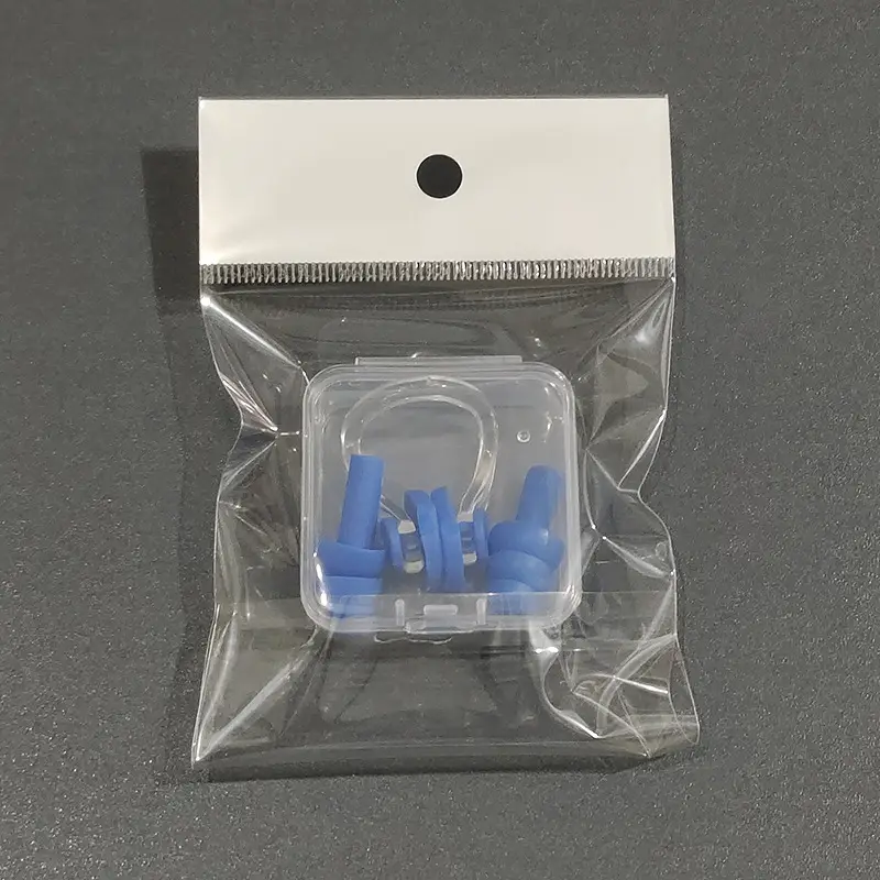 Boxed Nose Clip Earplug Set Soft Silicone Three-Layer Waterproof Adult and Children Universal Swimming Supplies Equipment Wholesale