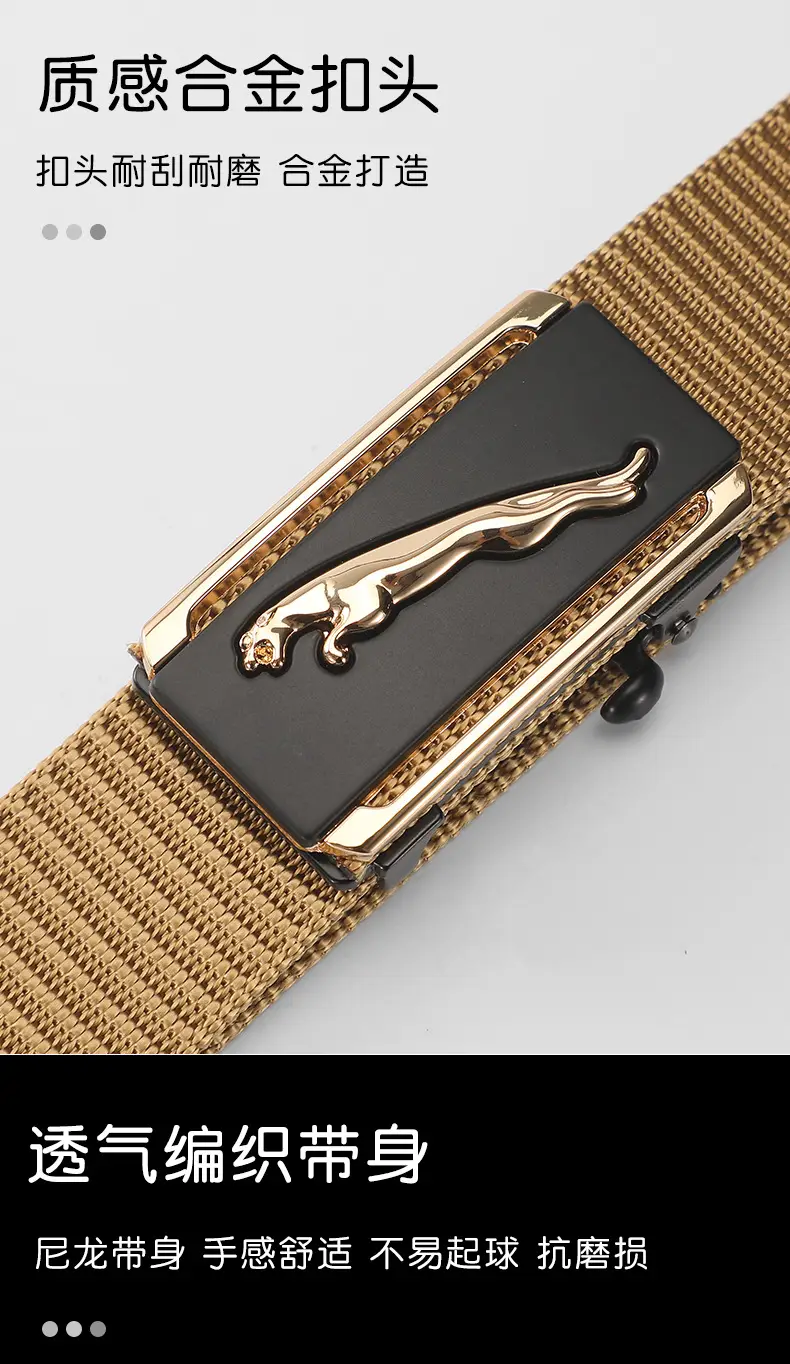 Toothless Hole-Free Automatic Buckle Belt for Men — feature 5