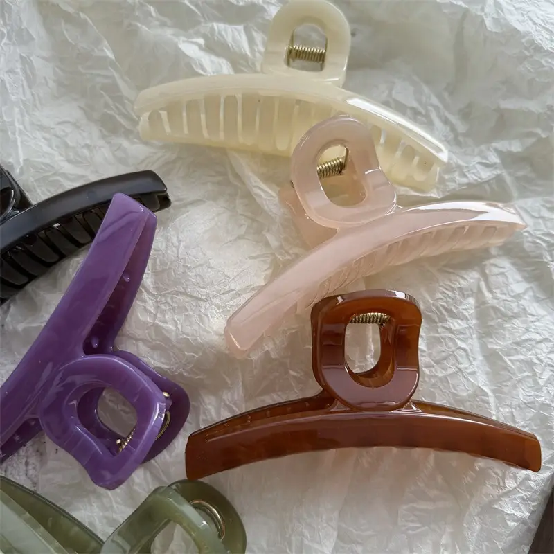 Korean Style Jelly Hair Clip for Women Spring Summer - Image 7
