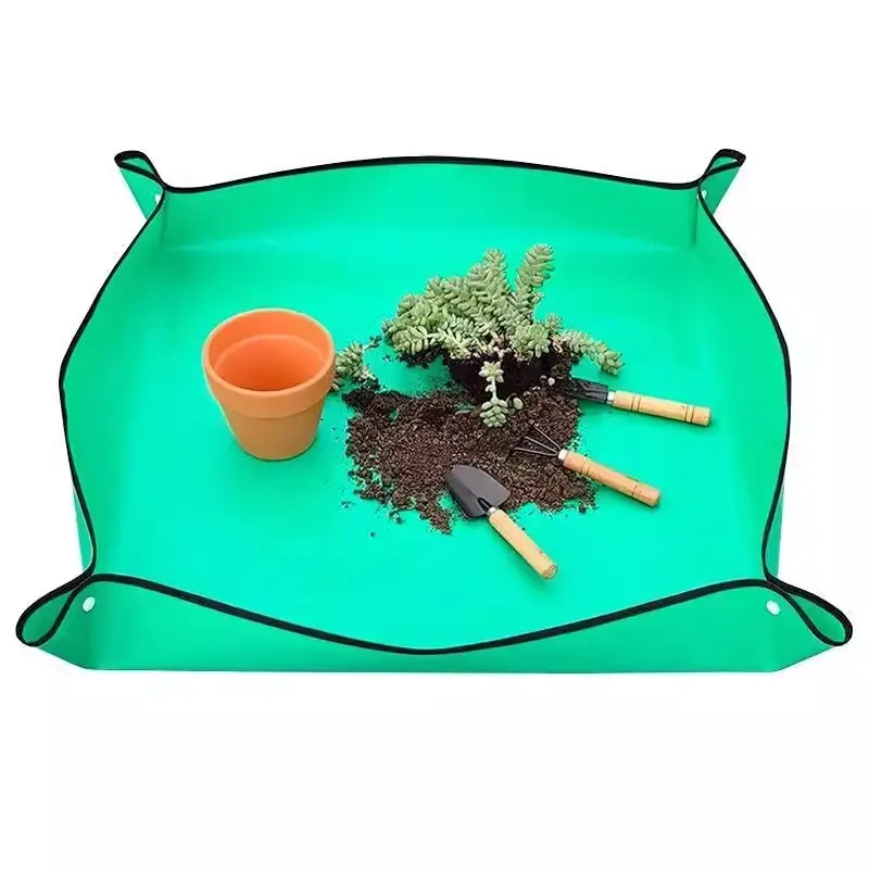 Gardening Floor Mat Waterproof Thickened Soil-Changing Mat Planting Flowers and Fleshy Tools Family Vegetable Planting Soil-Changing Pot Operation Flower Mat
