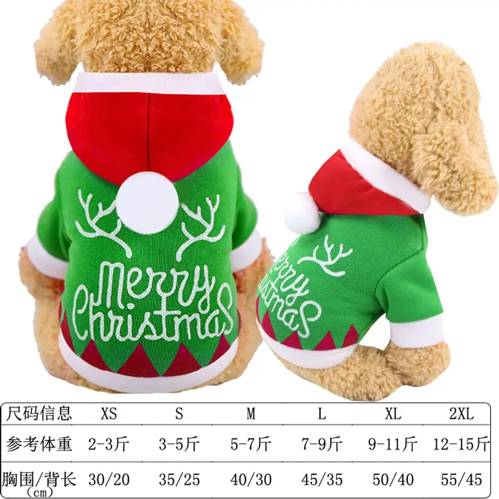 Christmas Teddy Coat for Dog Red Snowman Design - Image 9