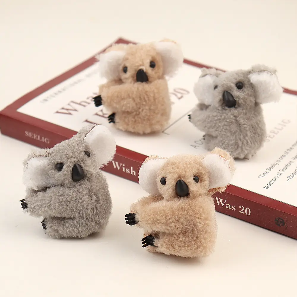 Cute Koala Plush Hair Clips for Girls - Image 3