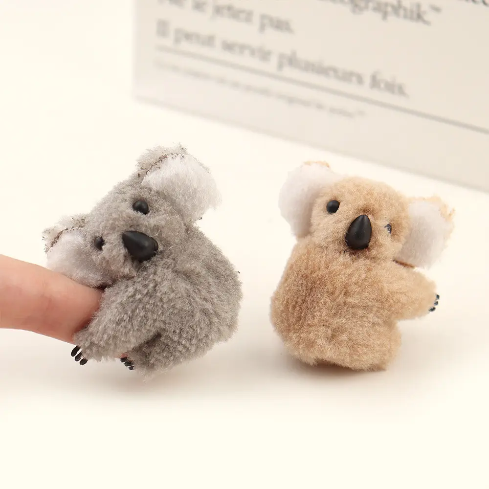 Cute Koala Plush Hair Clips for Girls - Image 6