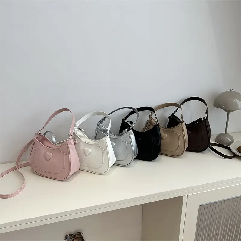 Pink Square Crossbody Bag for Women 2024 Spring Summer - Image 7