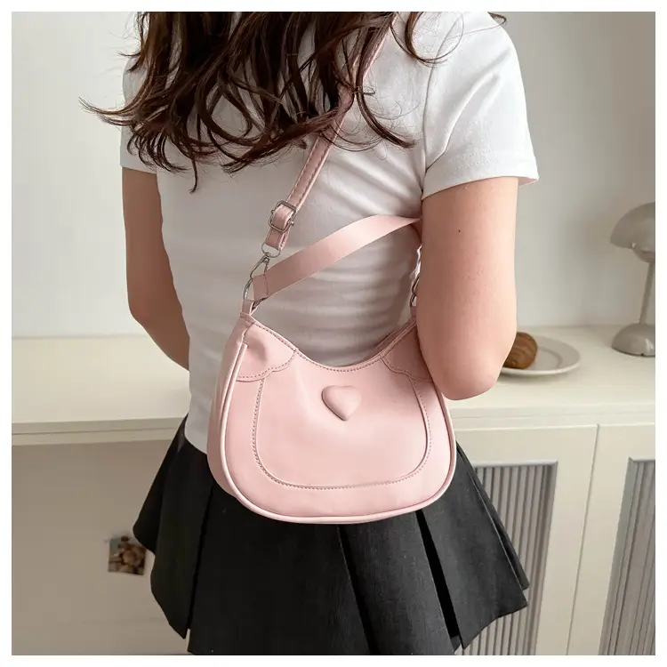Pink Square Crossbody Bag for Women 2024 Spring Summer — feature 43