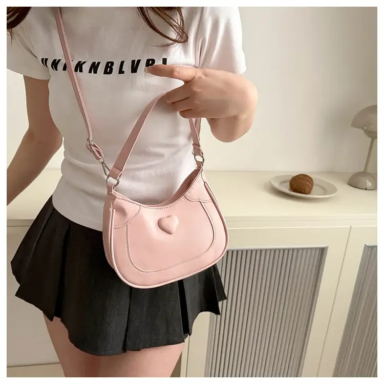 Pink Square Crossbody Bag for Women 2024 Spring Summer — feature 46