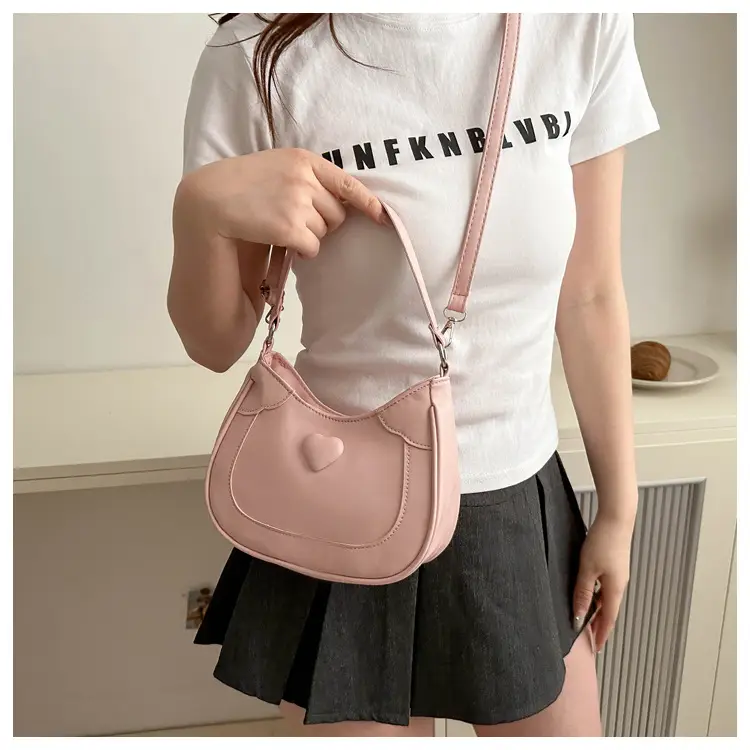 Pink Square Crossbody Bag for Women 2024 Spring Summer — feature 47