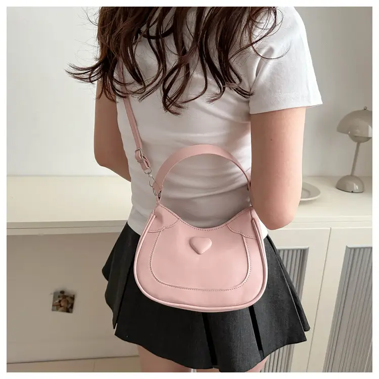 Pink Square Crossbody Bag for Women 2024 Spring Summer — feature 48
