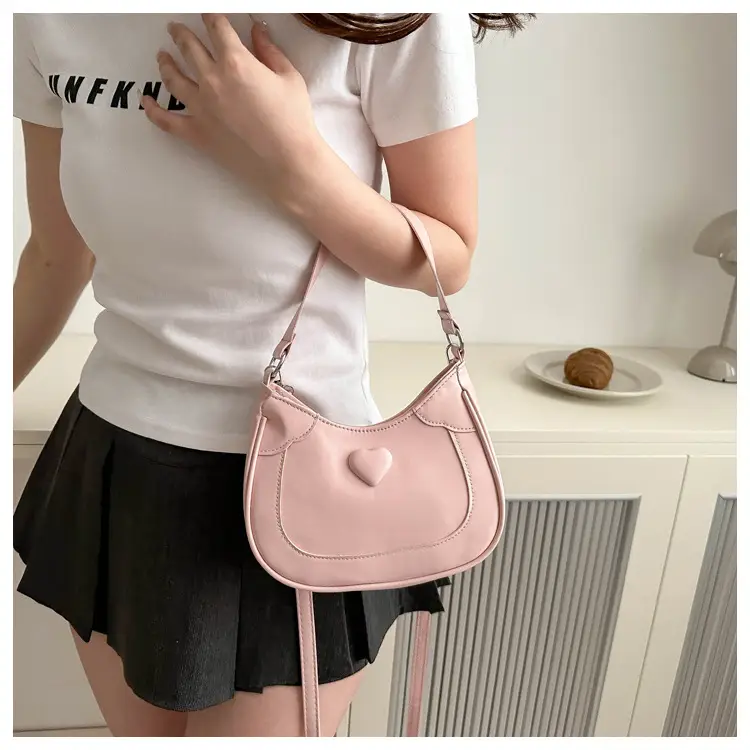 Pink Square Crossbody Bag for Women 2024 Spring Summer — feature 49