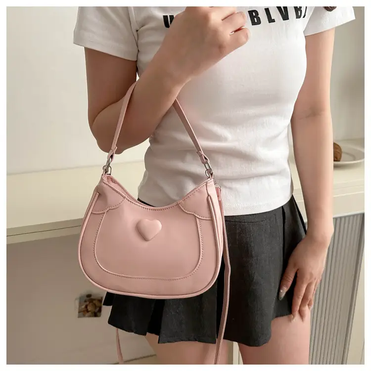 Pink Square Crossbody Bag for Women 2024 Spring Summer — feature 50