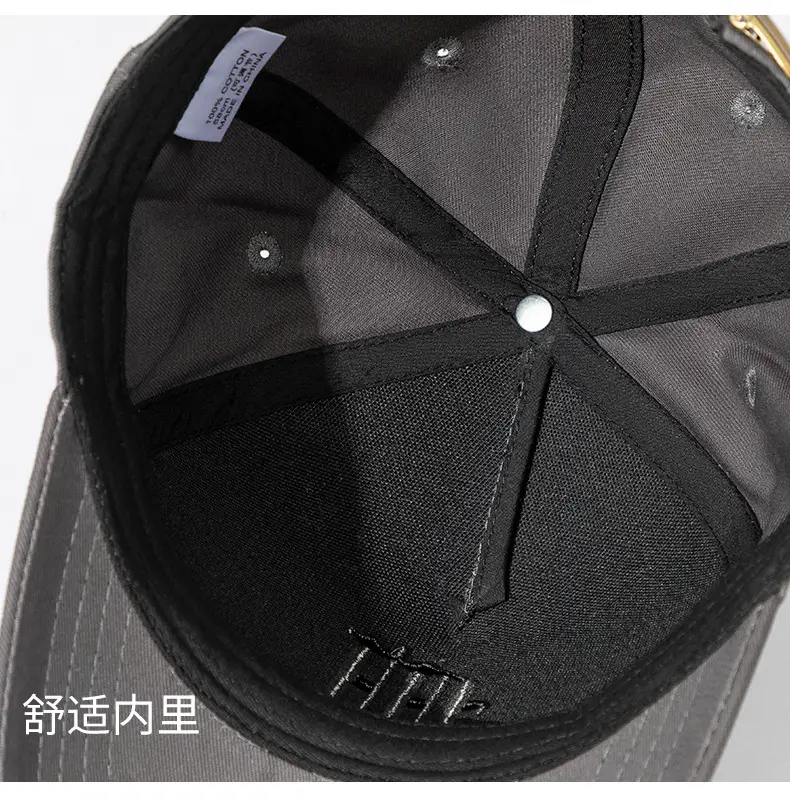 Men Korean Style Big Head Cap Black Large Cap — feature 10