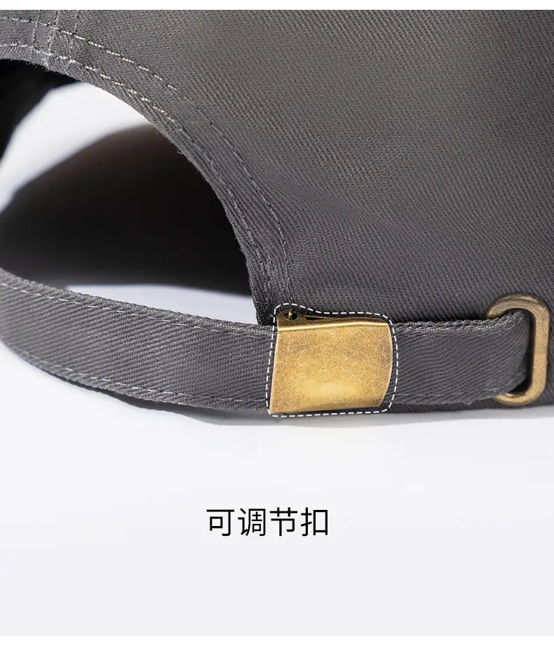 Men Korean Style Big Head Cap Black Large Cap — feature 11