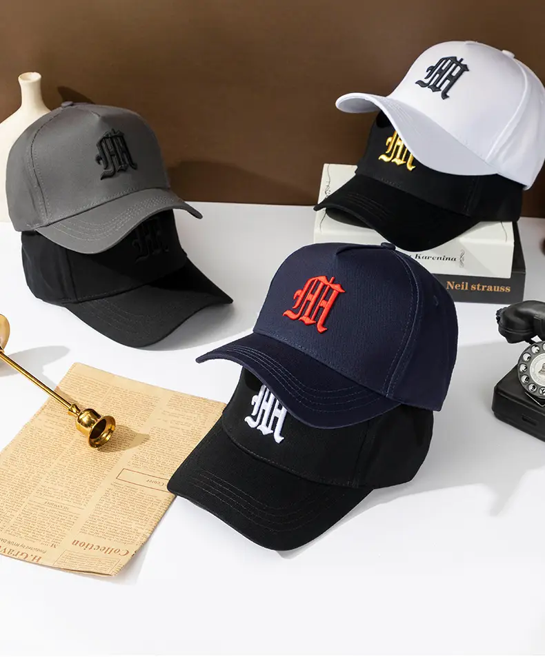 Men Korean Style Big Head Cap Black Large Cap — feature 4