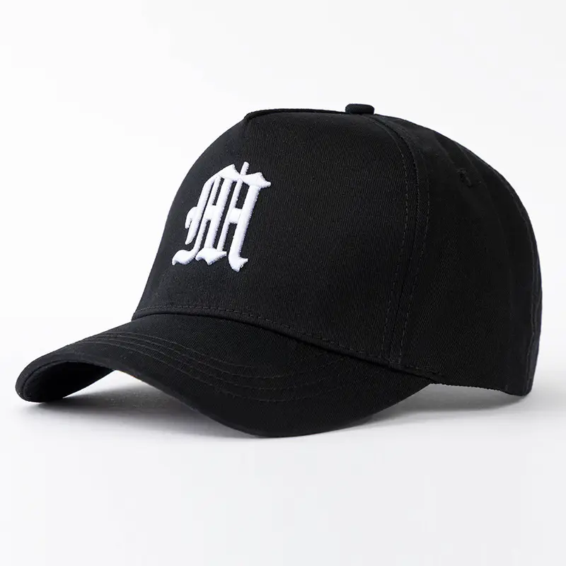 Men Korean Style Big Head Cap Black Large Cap