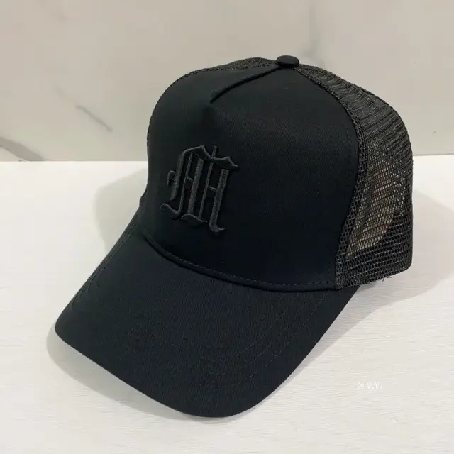 Men Korean Style Big Head Cap Black Large Cap