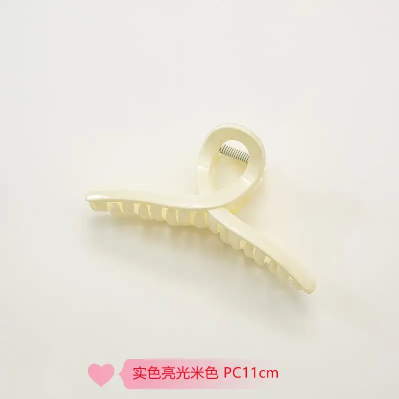 Clear Purple PC11cm Hairpin Clip All Match - Image 11
