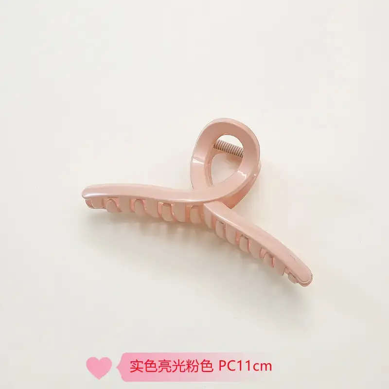Clear Purple PC11cm Hairpin Clip All Match - Image 12