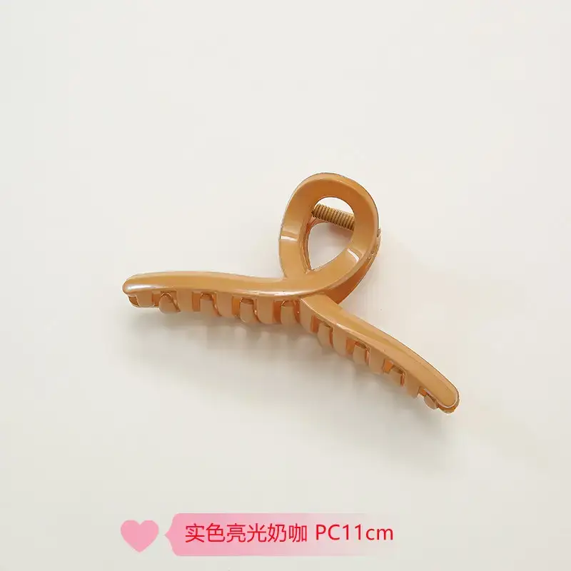 Clear Purple PC11cm Hairpin Clip All Match - Image 14