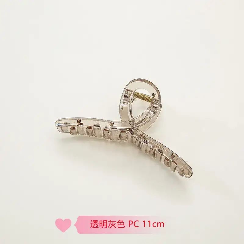 Clear Purple PC11cm Hairpin Clip All Match - Image 17