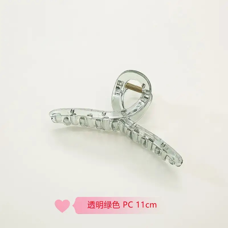 Clear Purple PC11cm Hairpin Clip All Match - Image 18