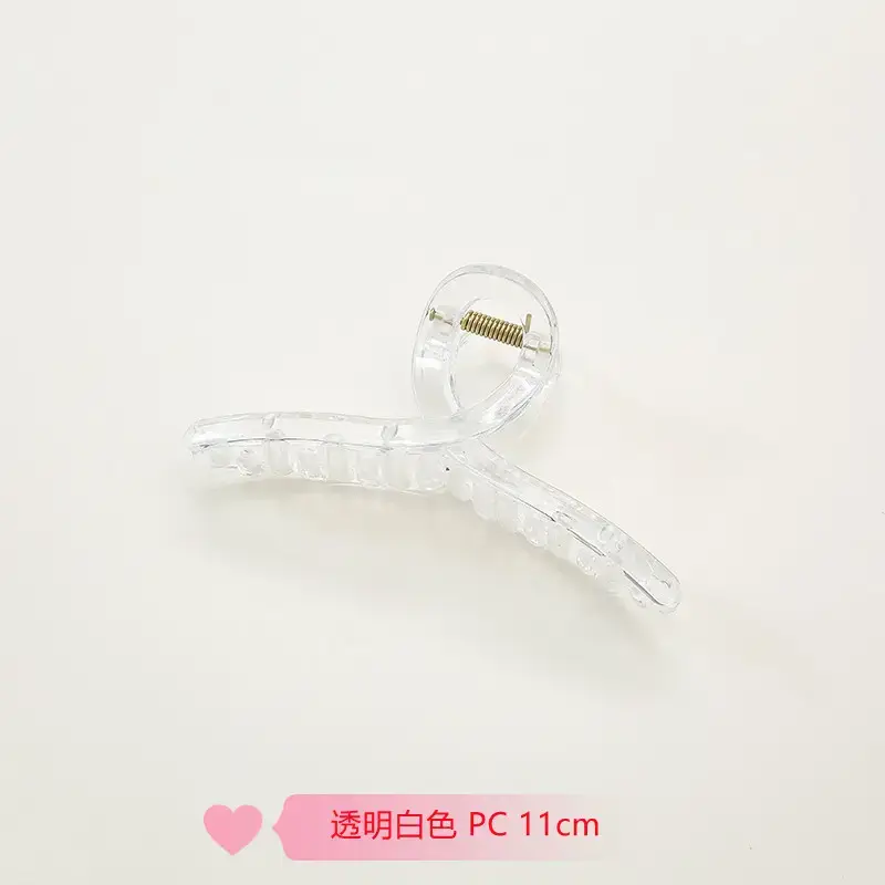 Clear Purple PC11cm Hairpin Clip All Match - Image 19