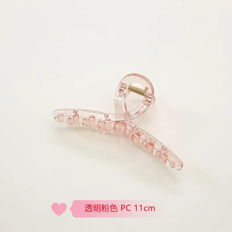 Clear Purple PC11cm Hairpin Clip All Match - Image 20