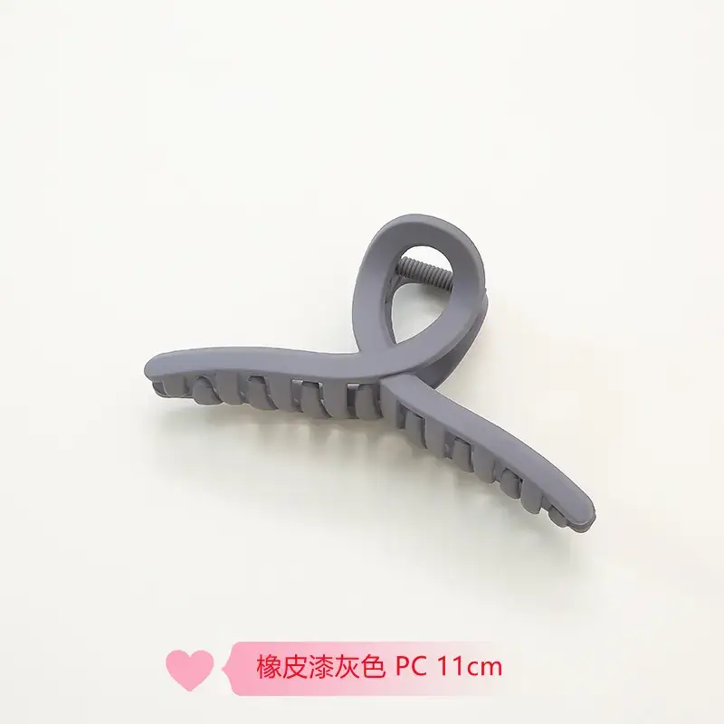 Clear Purple PC11cm Hairpin Clip All Match - Image 24