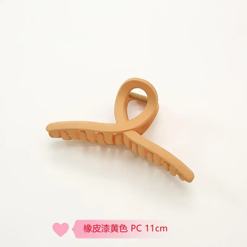 Clear Purple PC11cm Hairpin Clip All Match - Image 25