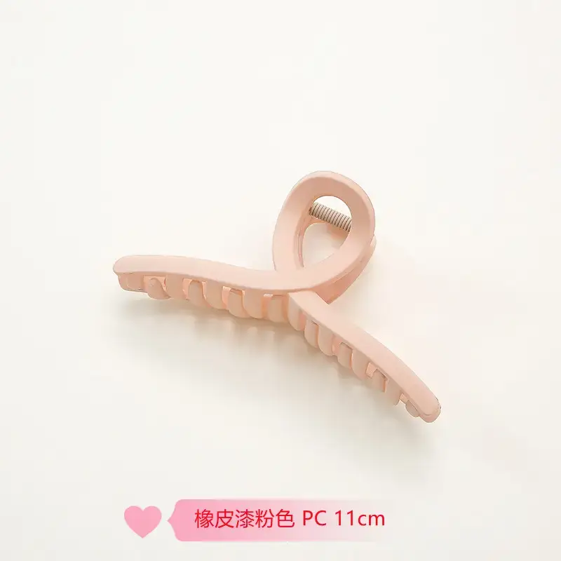 Clear Purple PC11cm Hairpin Clip All Match - Image 26