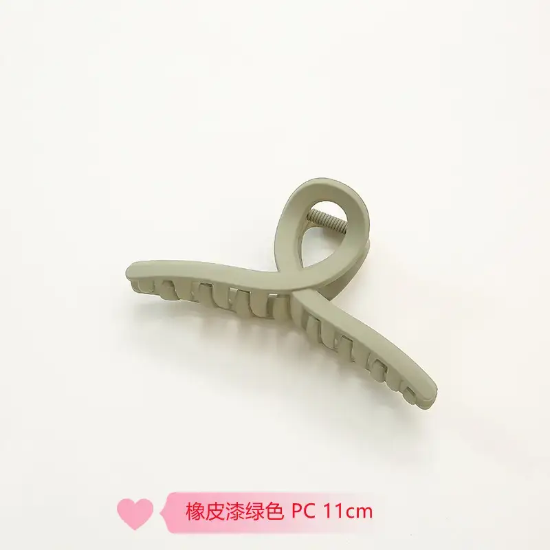 Clear Purple PC11cm Hairpin Clip All Match - Image 27