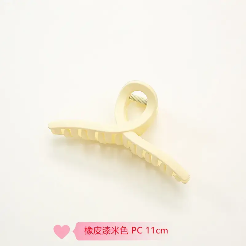 Clear Purple PC11cm Hairpin Clip All Match - Image 28