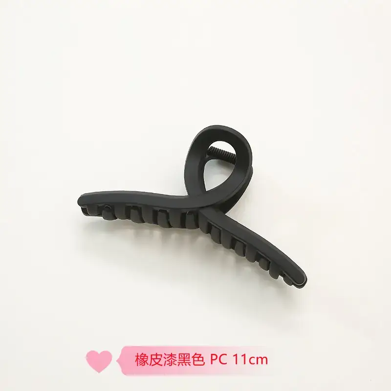 Clear Purple PC11cm Hairpin Clip All Match - Image 30