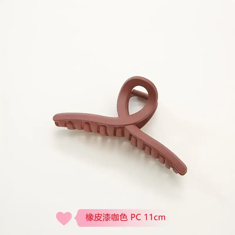 Clear Purple PC11cm Hairpin Clip All Match - Image 31