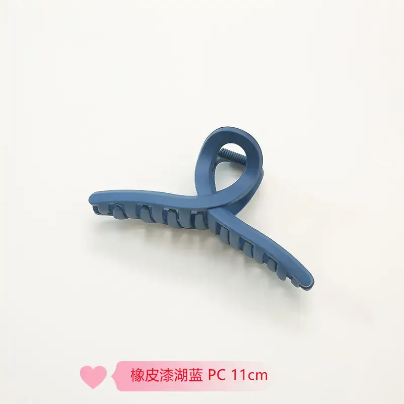 Clear Purple PC11cm Hairpin Clip All Match - Image 32