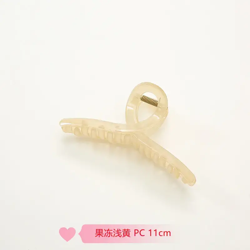 Clear Purple PC11cm Hairpin Clip All Match - Image 3
