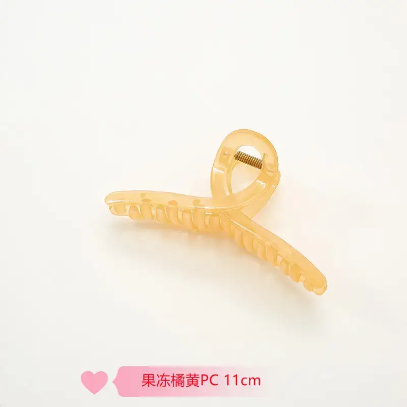 Clear Purple PC11cm Hairpin Clip All Match - Image 4