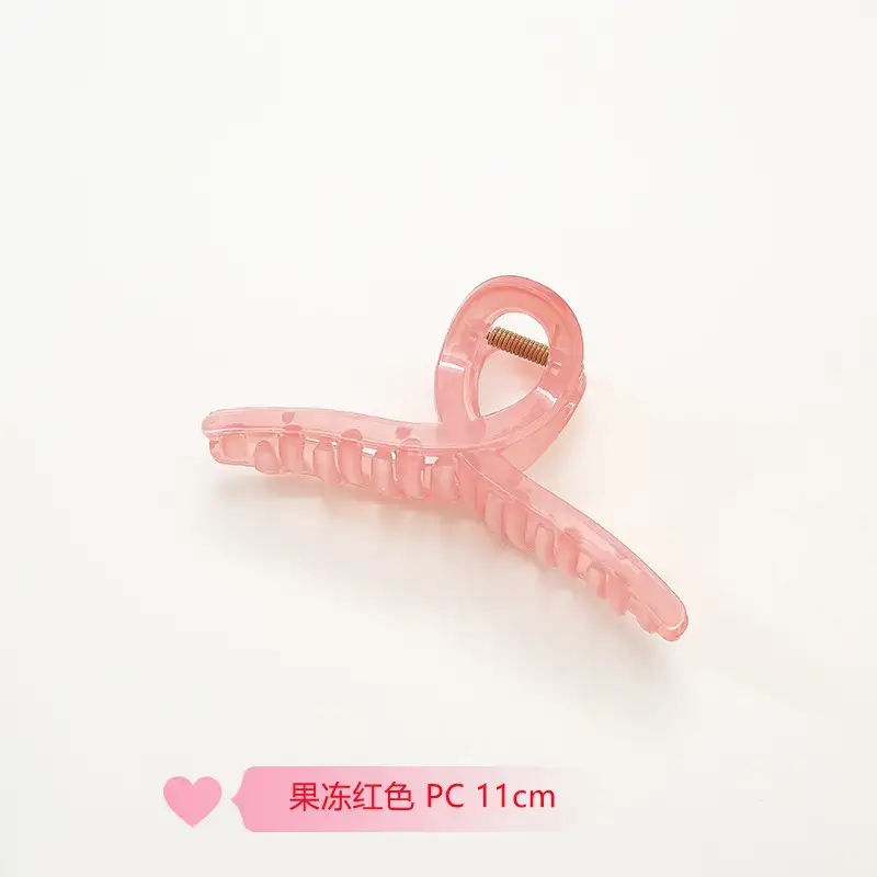 Clear Purple PC11cm Hairpin Clip All Match - Image 5