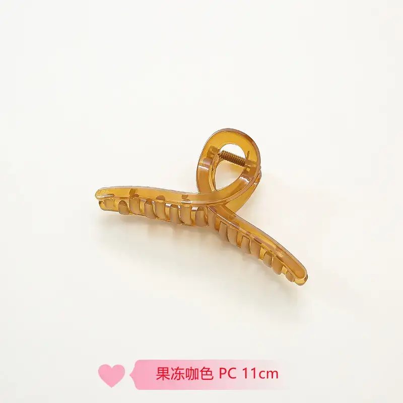 Clear Purple PC11cm Hairpin Clip All Match - Image 6