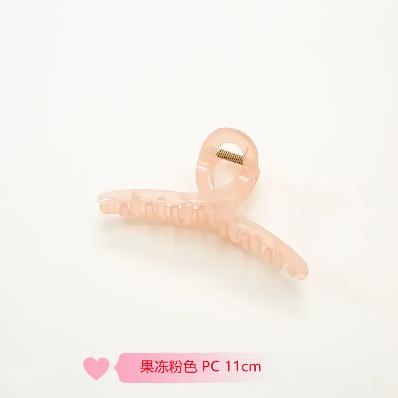 Clear Purple PC11cm Hairpin Clip All Match - Image 7