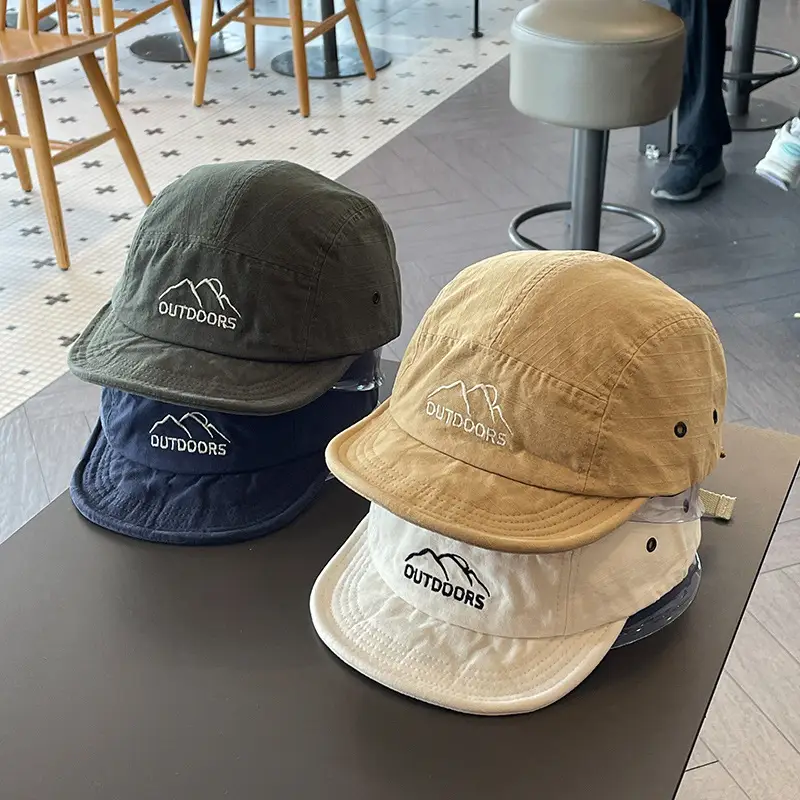 Women Baseball Hat Short Bristle Soft Bristle Five Piece Sun Hat - Image 7