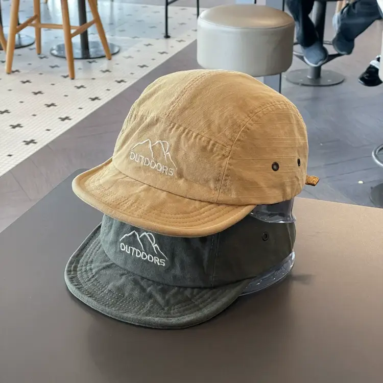 Women Baseball Hat Short Bristle Soft Bristle Five Piece Sun Hat — feature 4