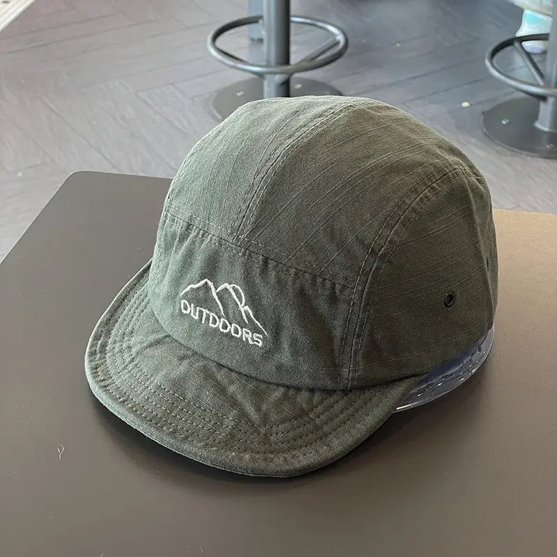 Women Baseball Hat Short Bristle Soft Bristle Five Piece Sun Hat - Image 3